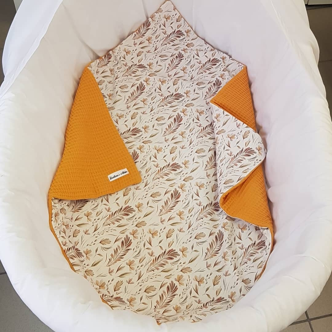 Handgemachte Babydecke nach Wunsch – leicht oder wattiert