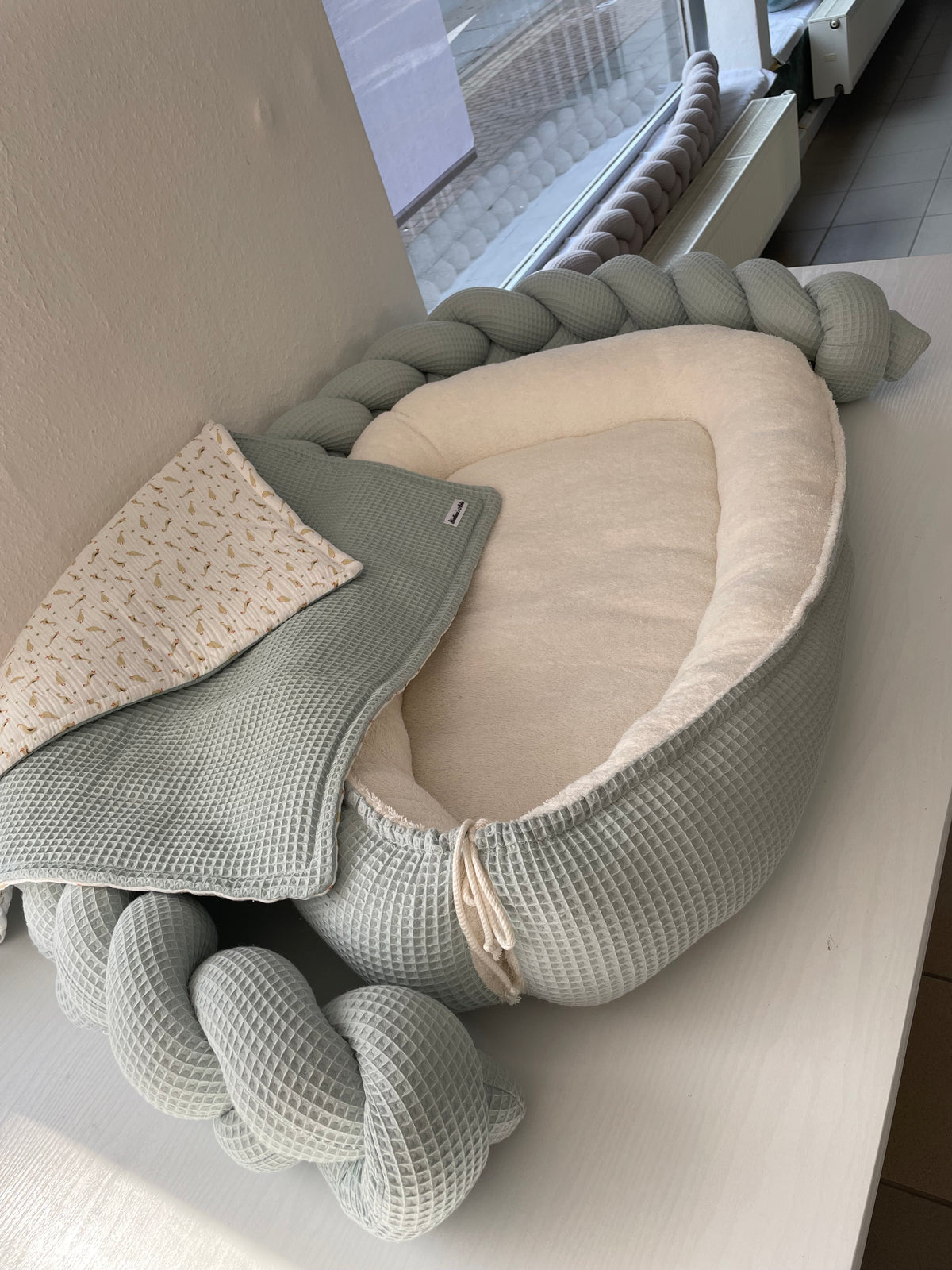 Handgemachte Babydecke nach Wunsch – leicht oder wattiert