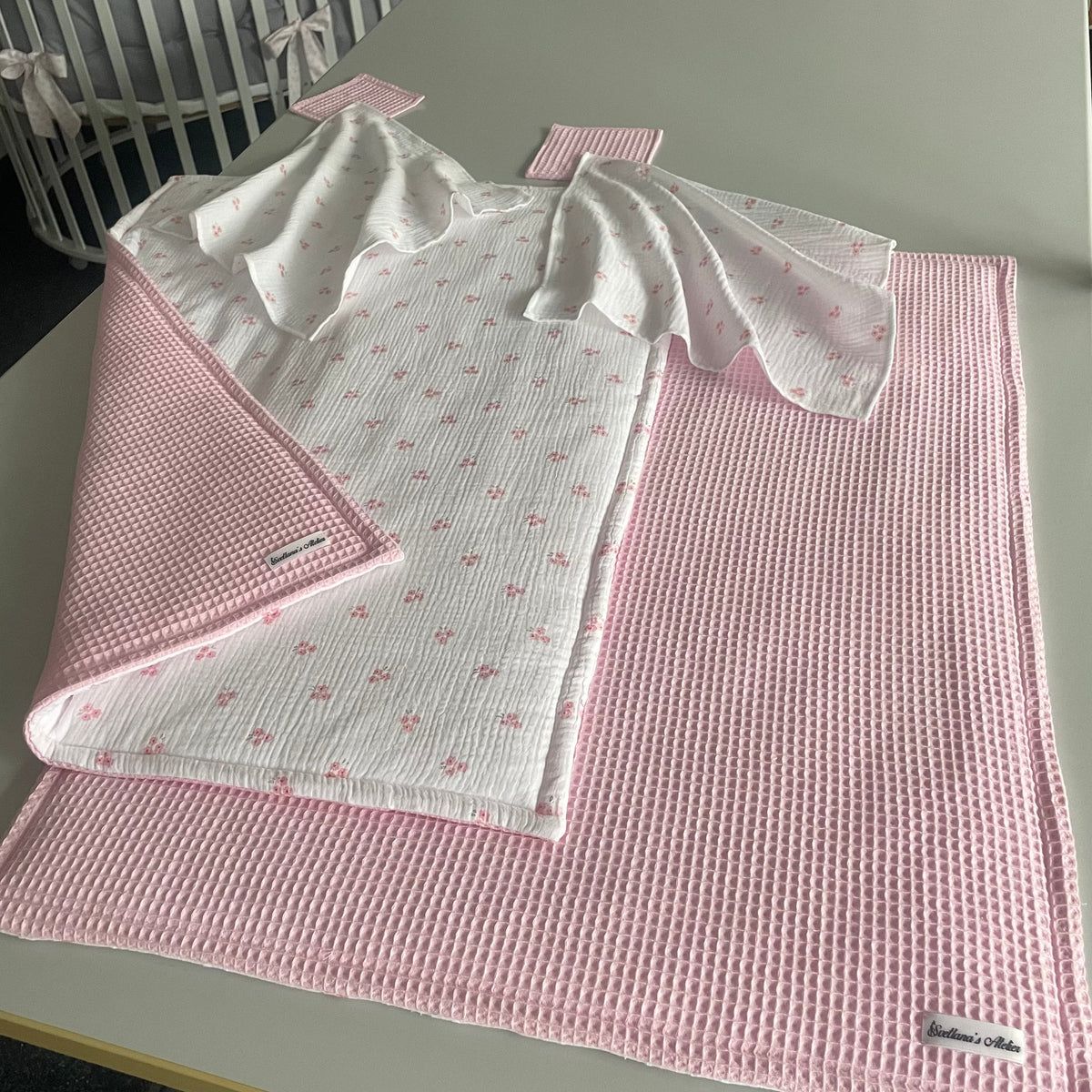 Handgemachte Babydecke nach Wunsch – leicht oder wattiert