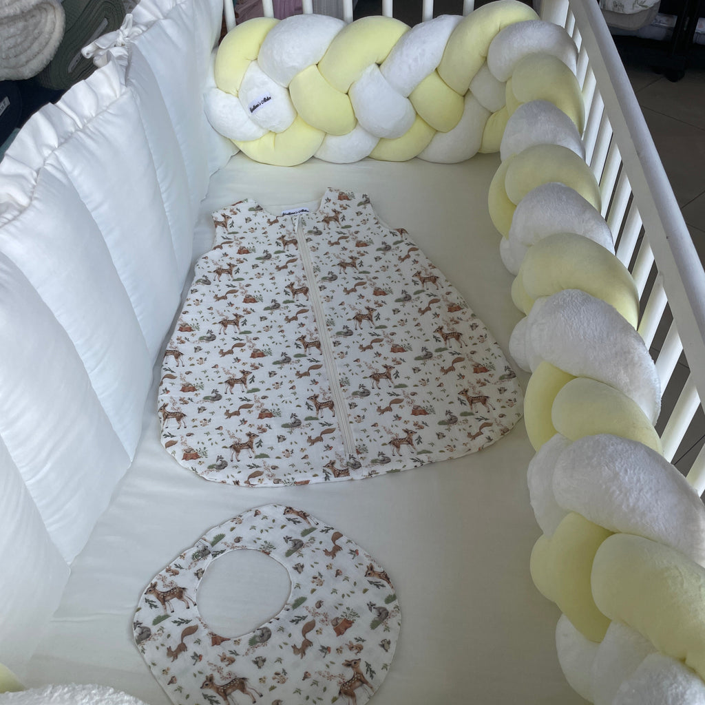Baby Schlafsack aus Musselin – Größe 0 - 3 Monaten